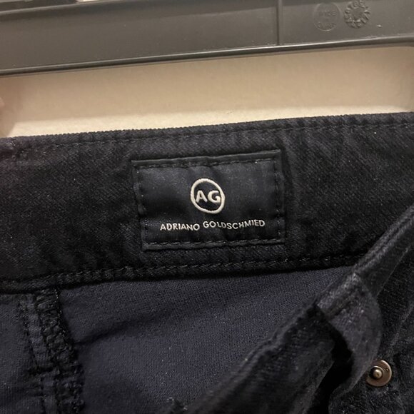EUC AG Adriano Goldschmied Farrah Skinny High-Rise Skinny Velvet Jeans Size 31R - Picture 3 of 8